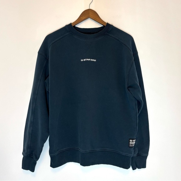 G-Star Other - G-Star Raw Men's Dark Blue Crewneck Sweater